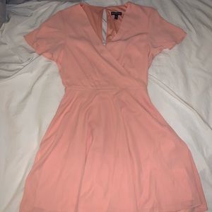 Flowy Coral Pink Dress